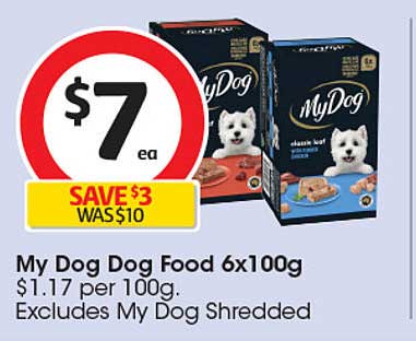 My Dog Dog Food 6x100g