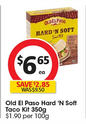 Old El Paso Hard 'N Soft Taco Kit