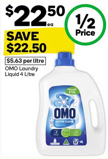 OMO Laundry Liquid 4 Litre