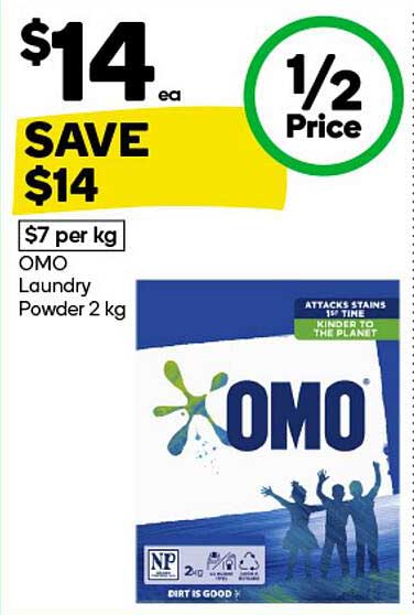 OMO Laundry Powder 2 kg