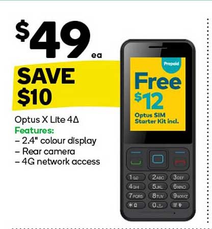 Optus X Lite 4D