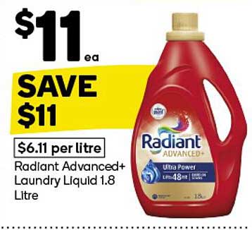 Radiant Advanced+ Laundry Liquid