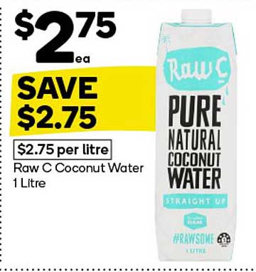 Raw C Coconut Water