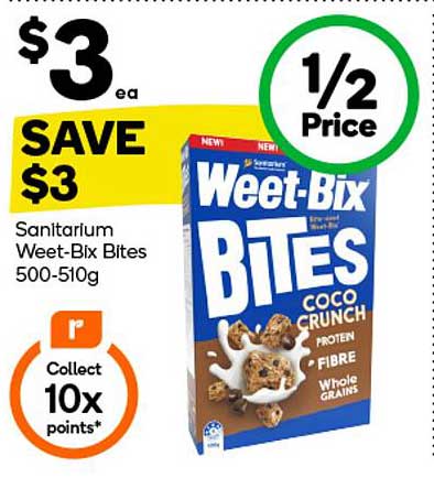 Sanitarium Weet-Bix Bites Coco Crunch