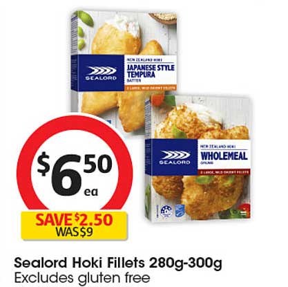 Sealord Hoki Fillets