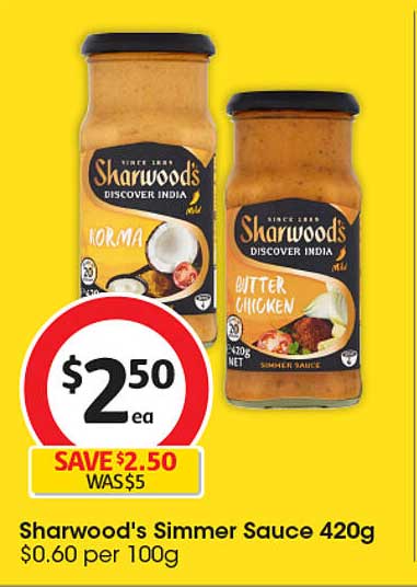 Sharwood's Simmer Sauce