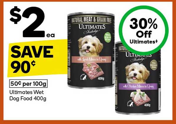 Ultimates Wet Dog Food 400g