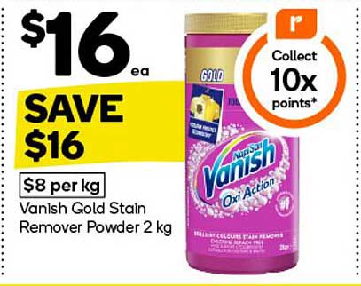 Vanish Gold Stain Remover Powder 2 kg