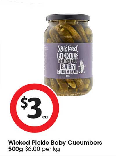 Wicked Pickle Baby Cucumbers