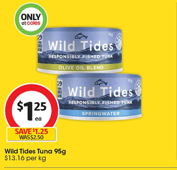 Wild Tides Tuna 95g