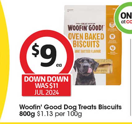 Woofin' Good Dog Treats Biscuits