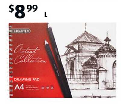 Artist Collection DRAWING PAD A4