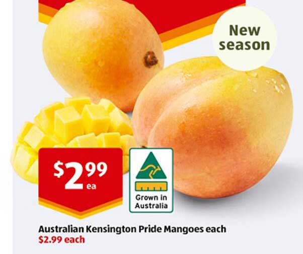 Australian Kensington Pride Mangoes each