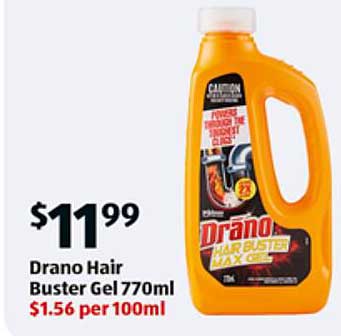 Drano Hair Buster Gel