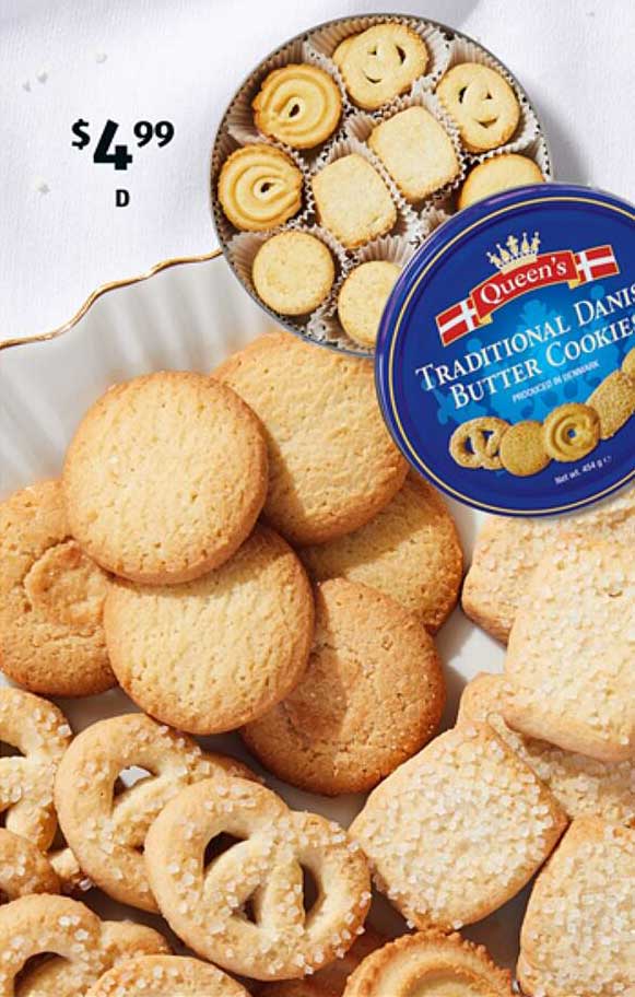 Queen's Traditional Danish Butter Cookies