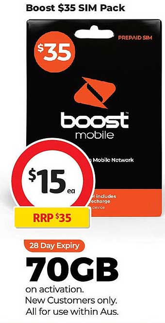 Boost $35 SIM Pack