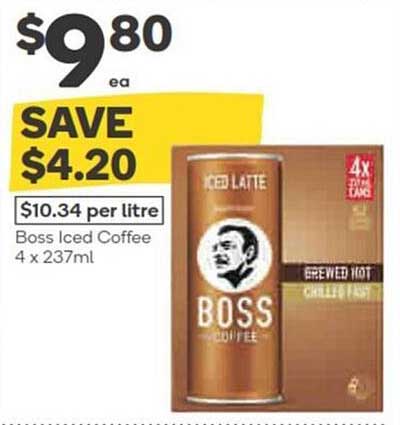 Boss Iced Coffee