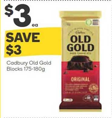 Cadbury Old Gold Blocks