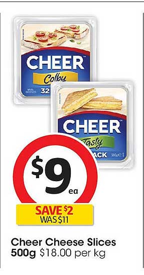 Cheer Cheese Slices