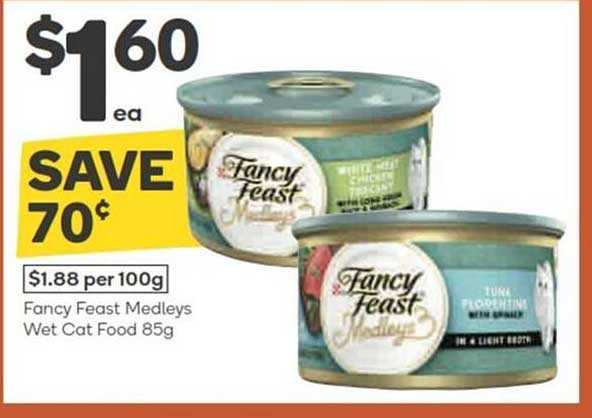 Fancy Feast Medleys Wet Cat Food 85g