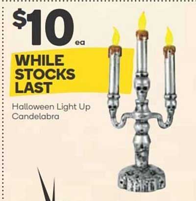 Halloween Light Up Candelabra