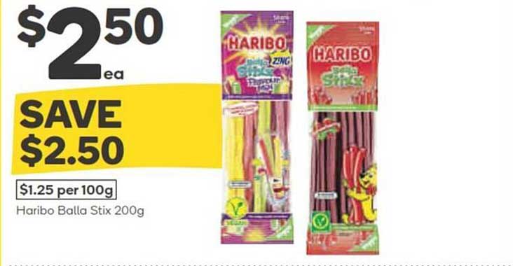 Haribo Balla Stix 200g