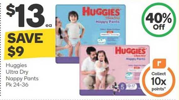 Huggies Ultra Dry Nappy Pants