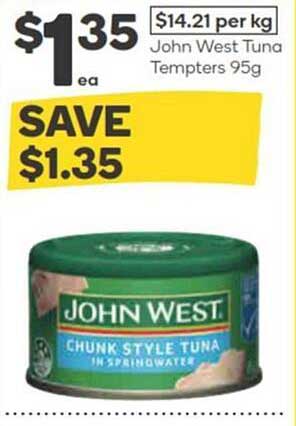 John West Chunk Style Tuna