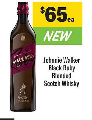 Johnnie Walker Black Ruby Blended Scotch Whisky