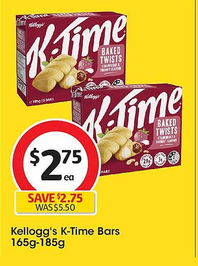 Kellogg's K-Time Bars