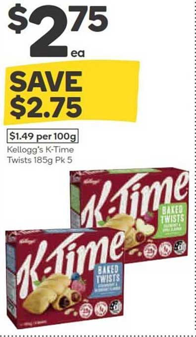 Kellogg's K-Time Twists