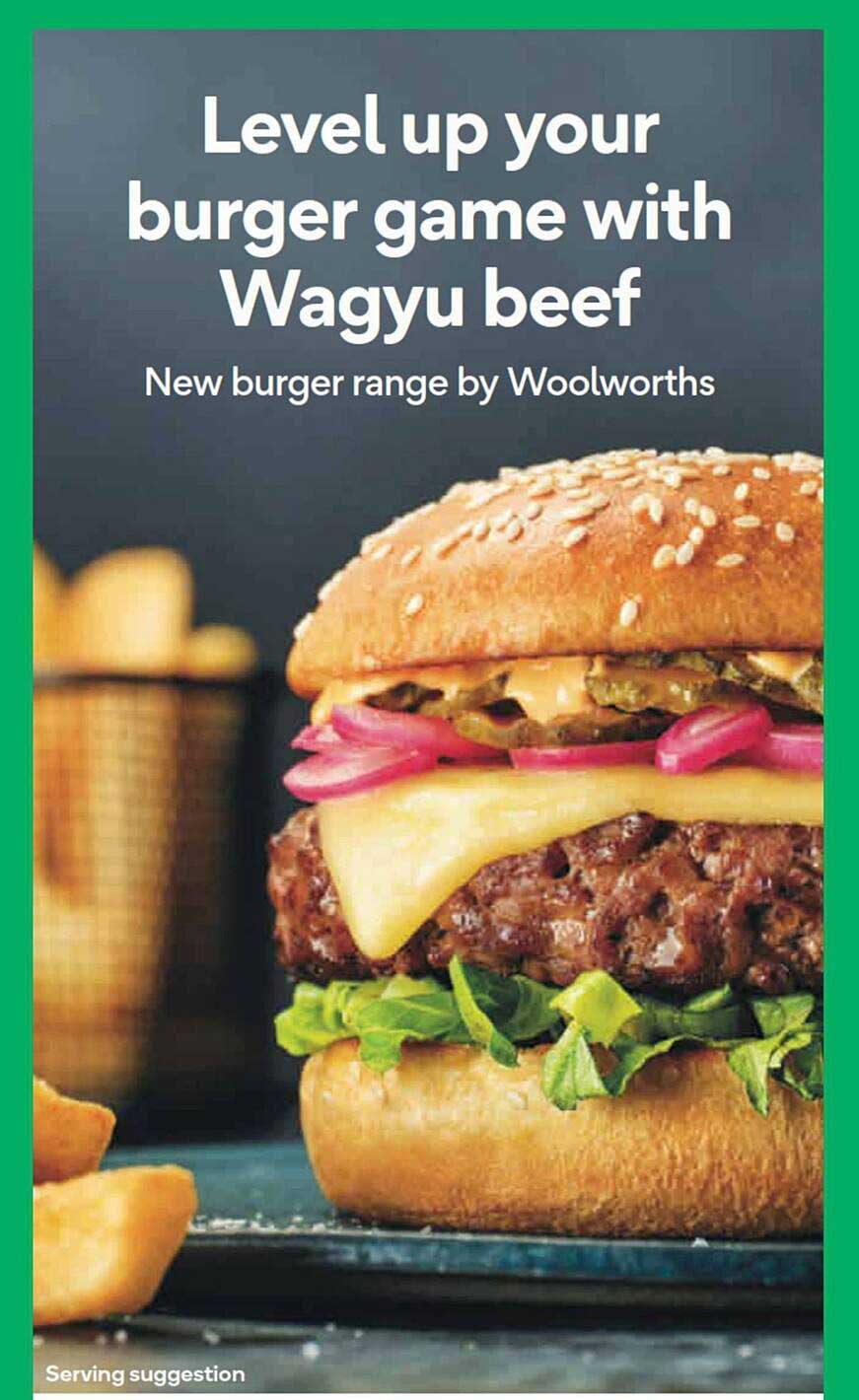 Level up your burger game with Wagyu beef