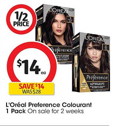 L'Oréal Preference Colourant 1 Pack