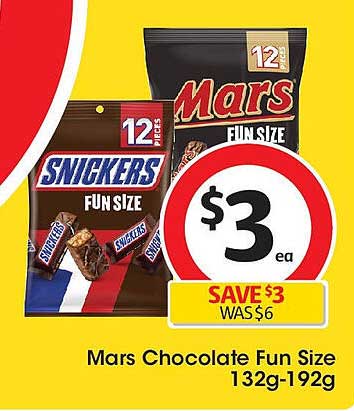 Mars Chocolate Fun Size