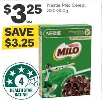 Nestle Milo Cereal