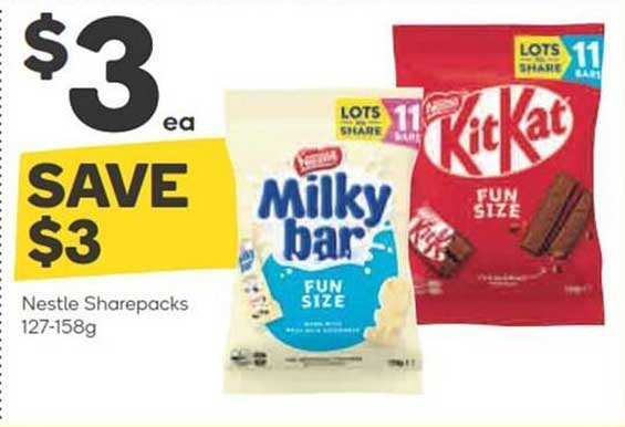 Nestle Sharepacks