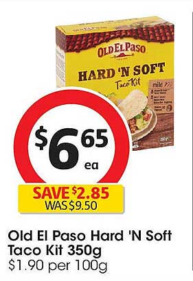 Old El Paso Hard 'N Soft Taco Kit