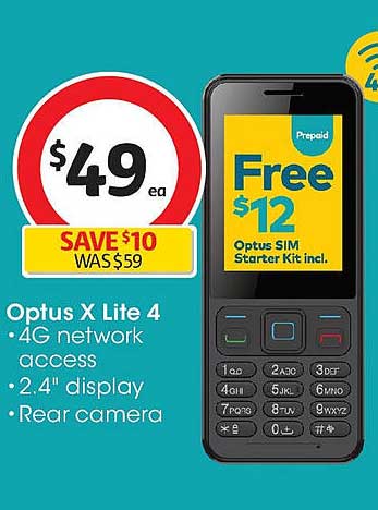 Optus X Lite 4