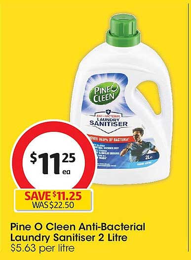 Pine O Clean Anti-Bacterial Laundry Sanitiser 2 Litre