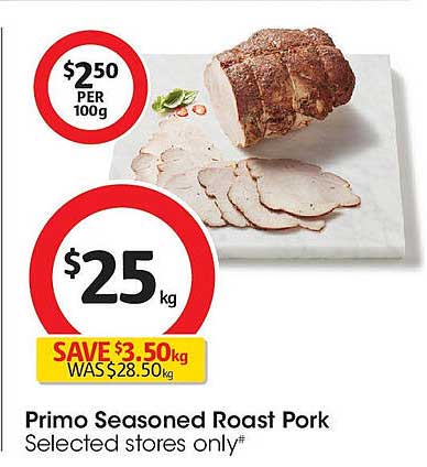 Primo Seasoned Roast Pork