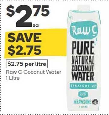 Raw C Coconut Water