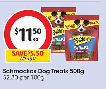 Schmackos Dog Treats 500g