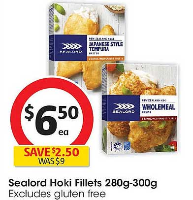 Sealord Hoki Fillets