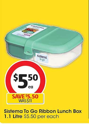 Sistema To Go Ribbon Lunch Box