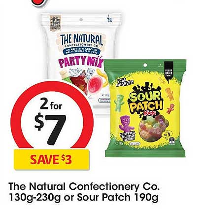 The Natural Confectionery Co. Party Mix or Sour Patch Kids