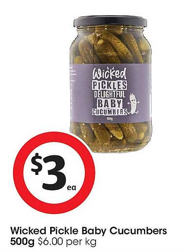 Wicked Pickle Baby Cucumbers