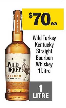 Wild Turkey Kentucky Straight Bourbon Whiskey