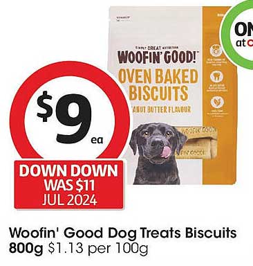 Woofin' Good Dog Treats Biscuits