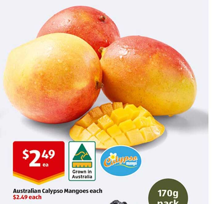 Australian Calypso Mangoes each