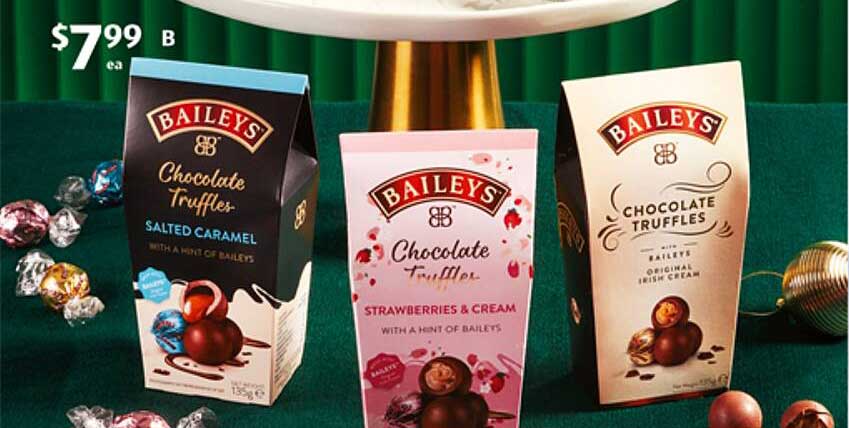 Baileys Chocolate Truffles+